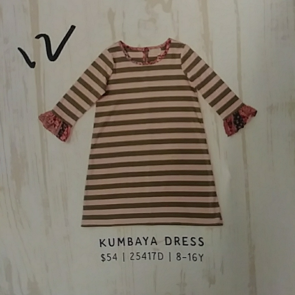 Kumbaya dress tween sz.12